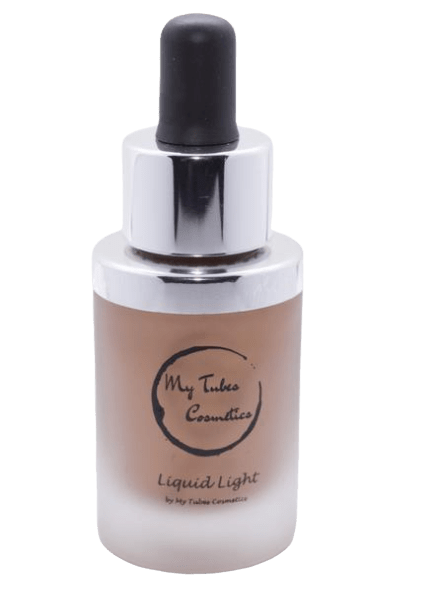 Liquid Light Gawld ("Gold") is a full body liquid highlighter - My Tubes Cosmetics 